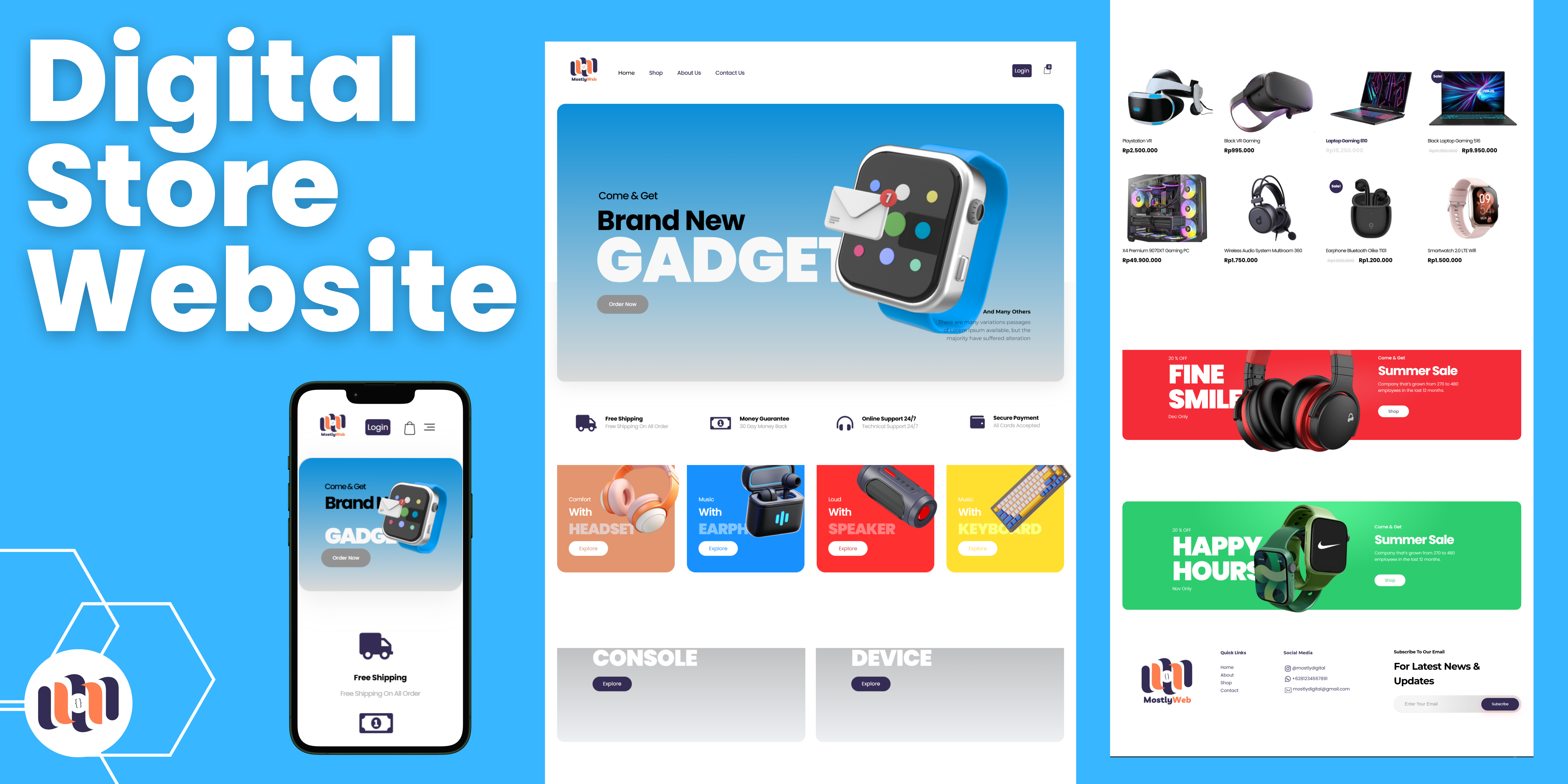 Digital Store Website